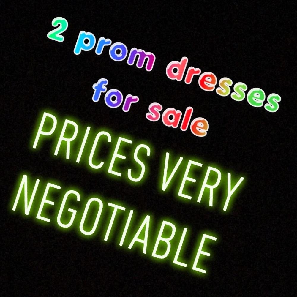 dresses VERY NEGOTIABLE see individual listings